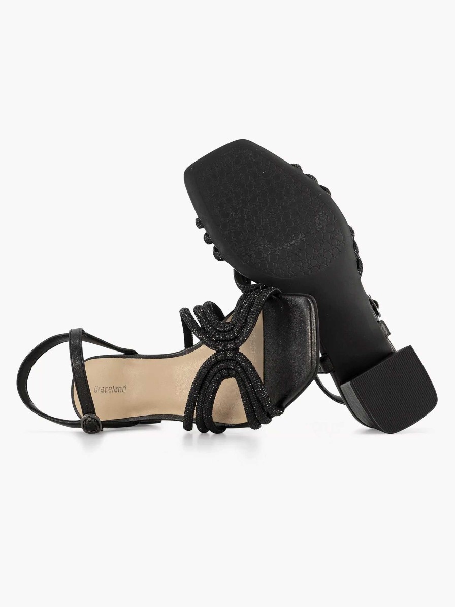 Sandals | Graceland Black Sandalette