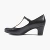 High Heels | Graceland Black Pump Buckle