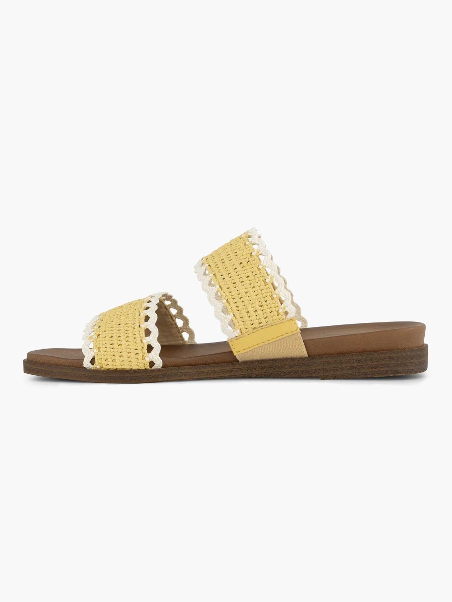 Flip Flops | Graceland Yellow Slipper