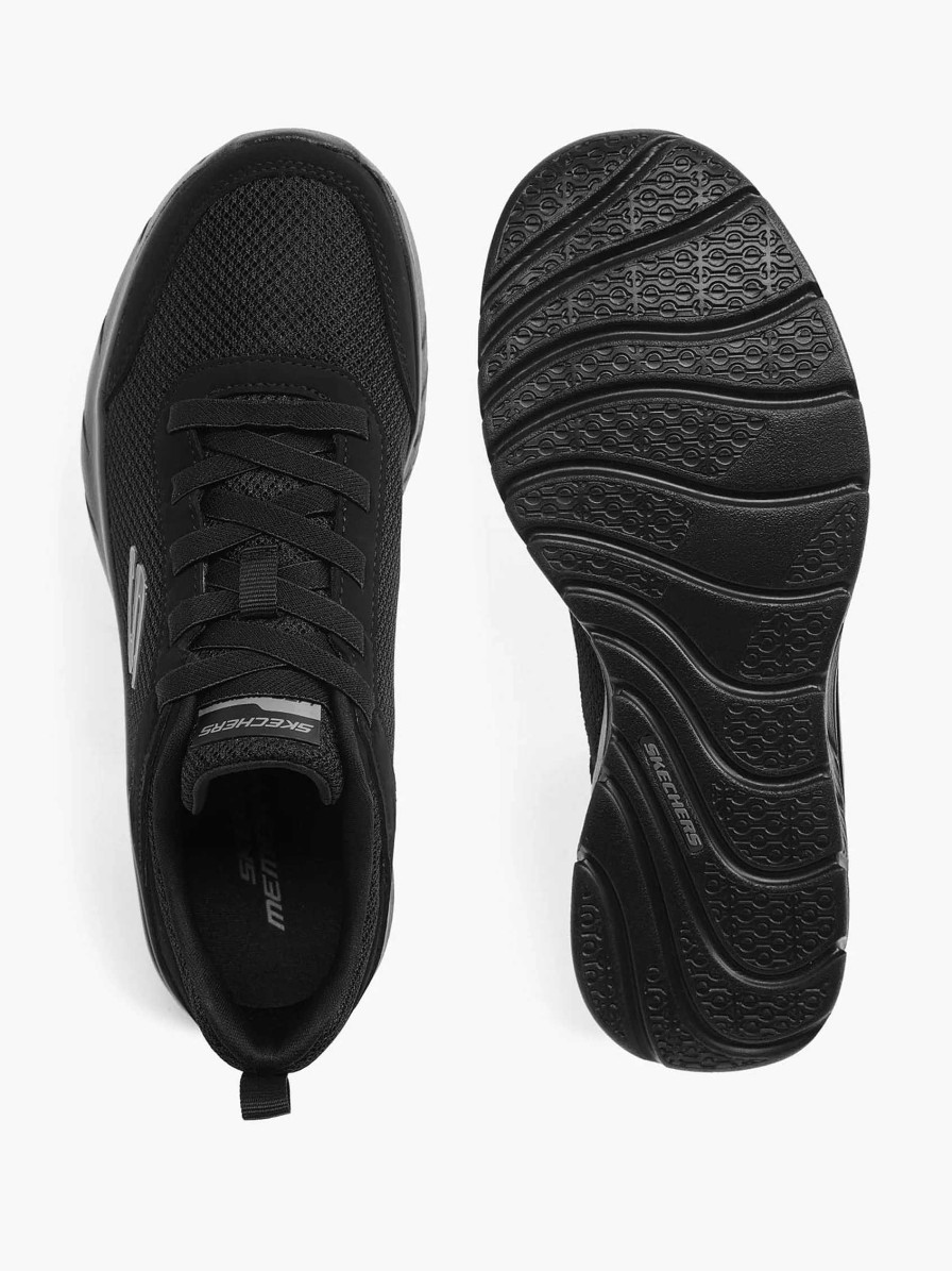 Sneakers | Skechers Black Sneaker Memory Foam