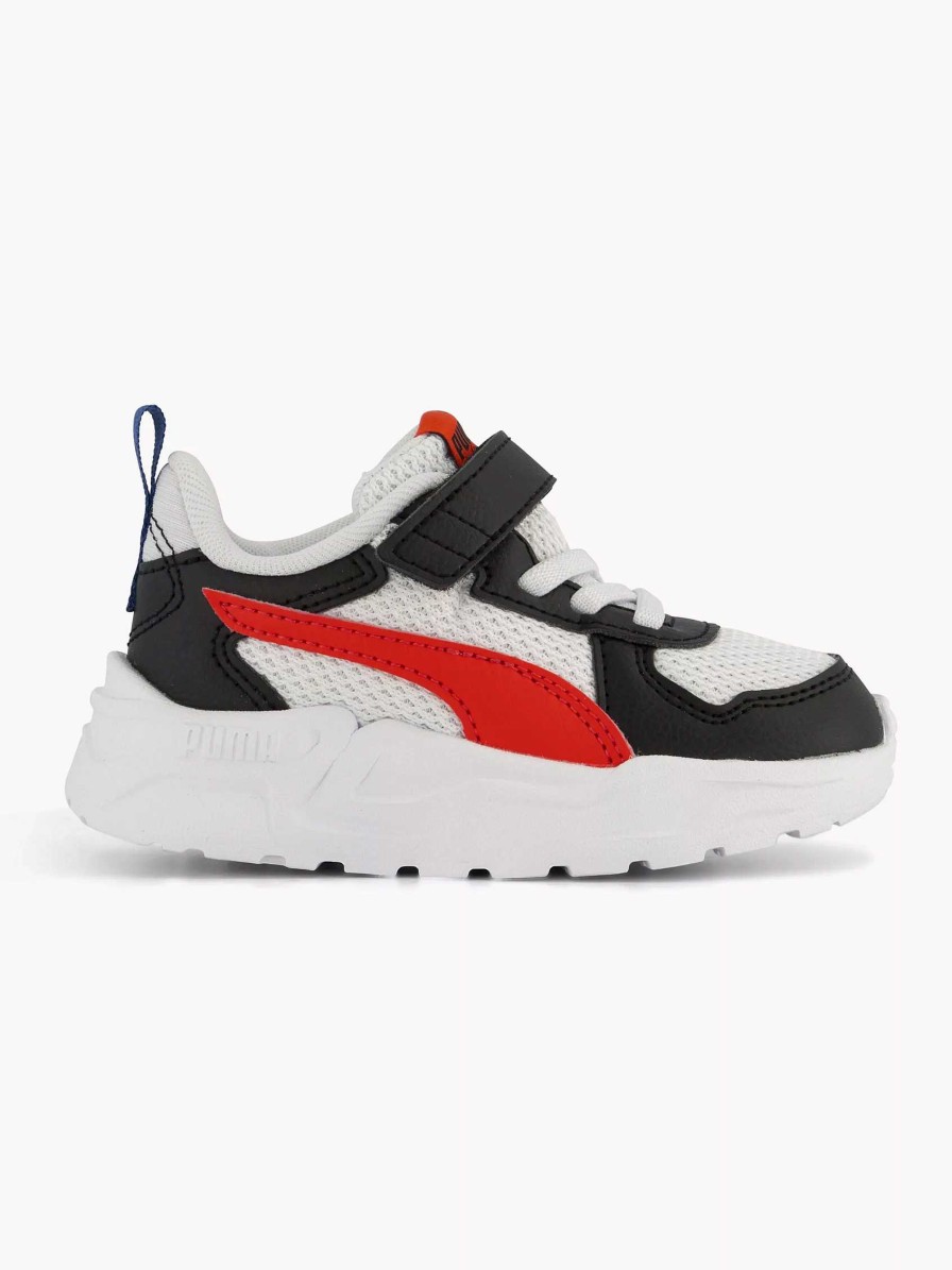 Boys' Shoes | Puma White Sneaker Trinity Lite Ac+ Inf