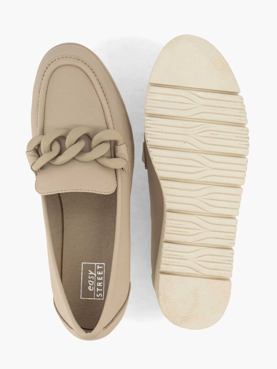 Comfort Shoes | Easy Street Beige Slip-On