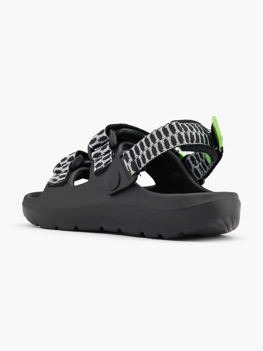 Boys' Shoes | FILA Black Sandal