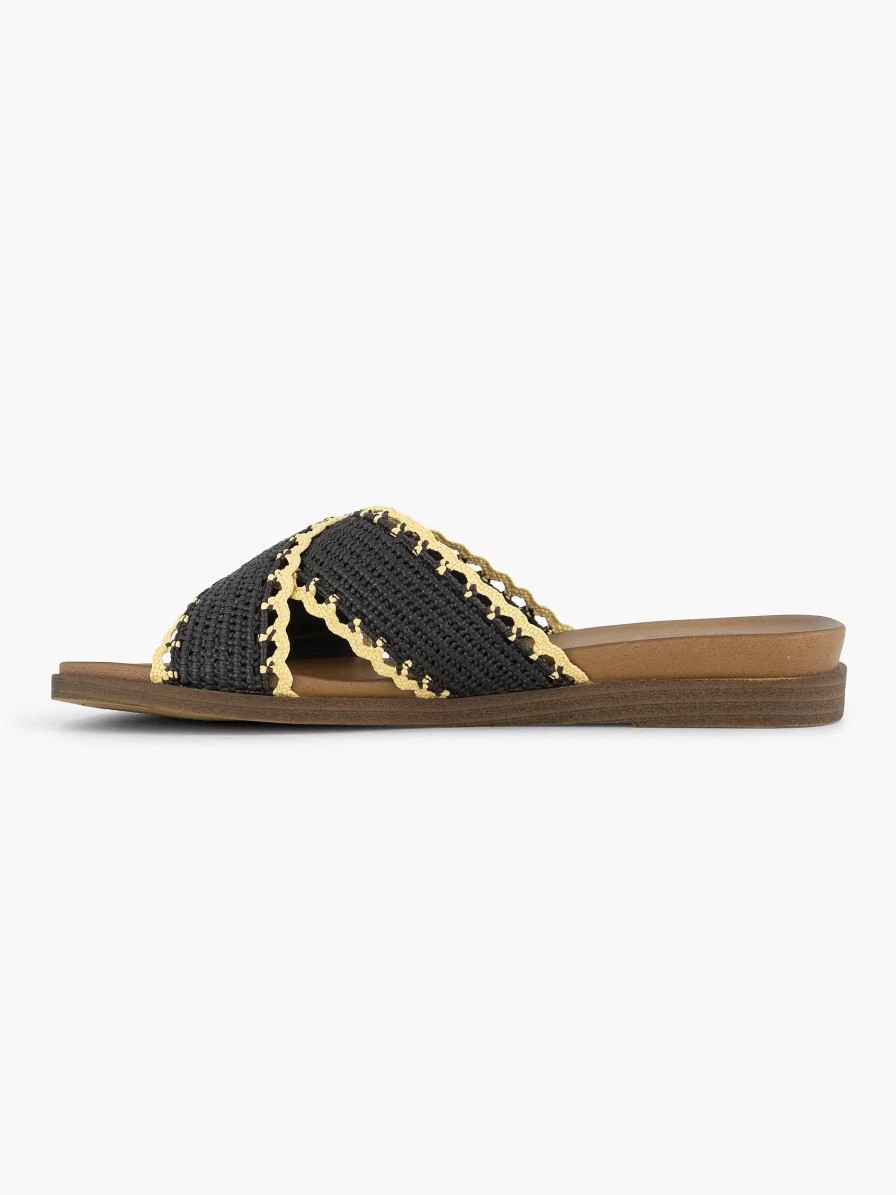 Flip Flops | Graceland Black Slipper