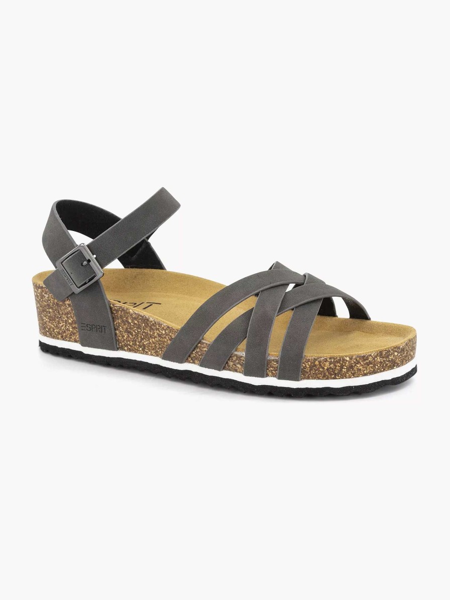 Comfort Shoes | Esprit Black Sandal