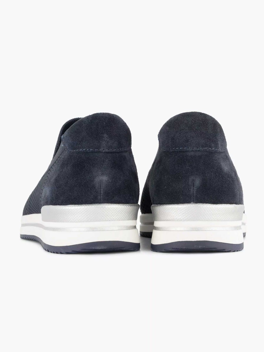 Comfort Shoes | Medicus Navy Blue Comfort Slip-On