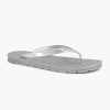 Flip Flops | Blue Fin Silver Flip-Flops