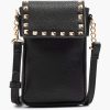 Online Exclusive Accessories | Oxmox Black Phone Bag Studs