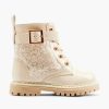 Boys' Shoes | Graceland Off White Lace Boot Teddy