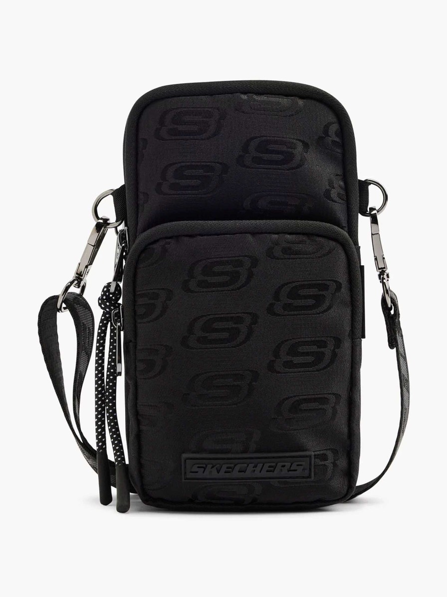 Online Exclusive Accessories | Skechers Black Phone Bag