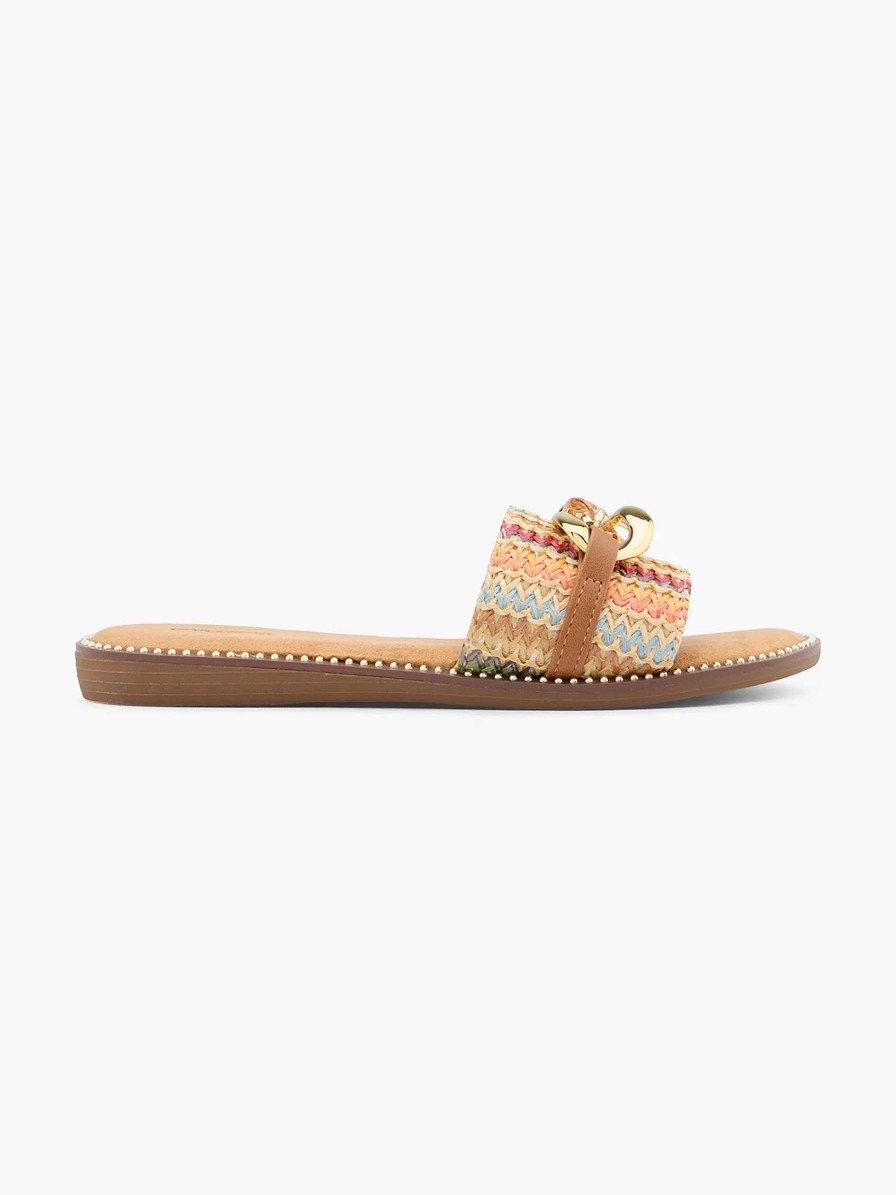 Flip Flops | Graceland Brown Slipper