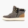 Boys' Shoes | Vty Dark Brown High Sneaker