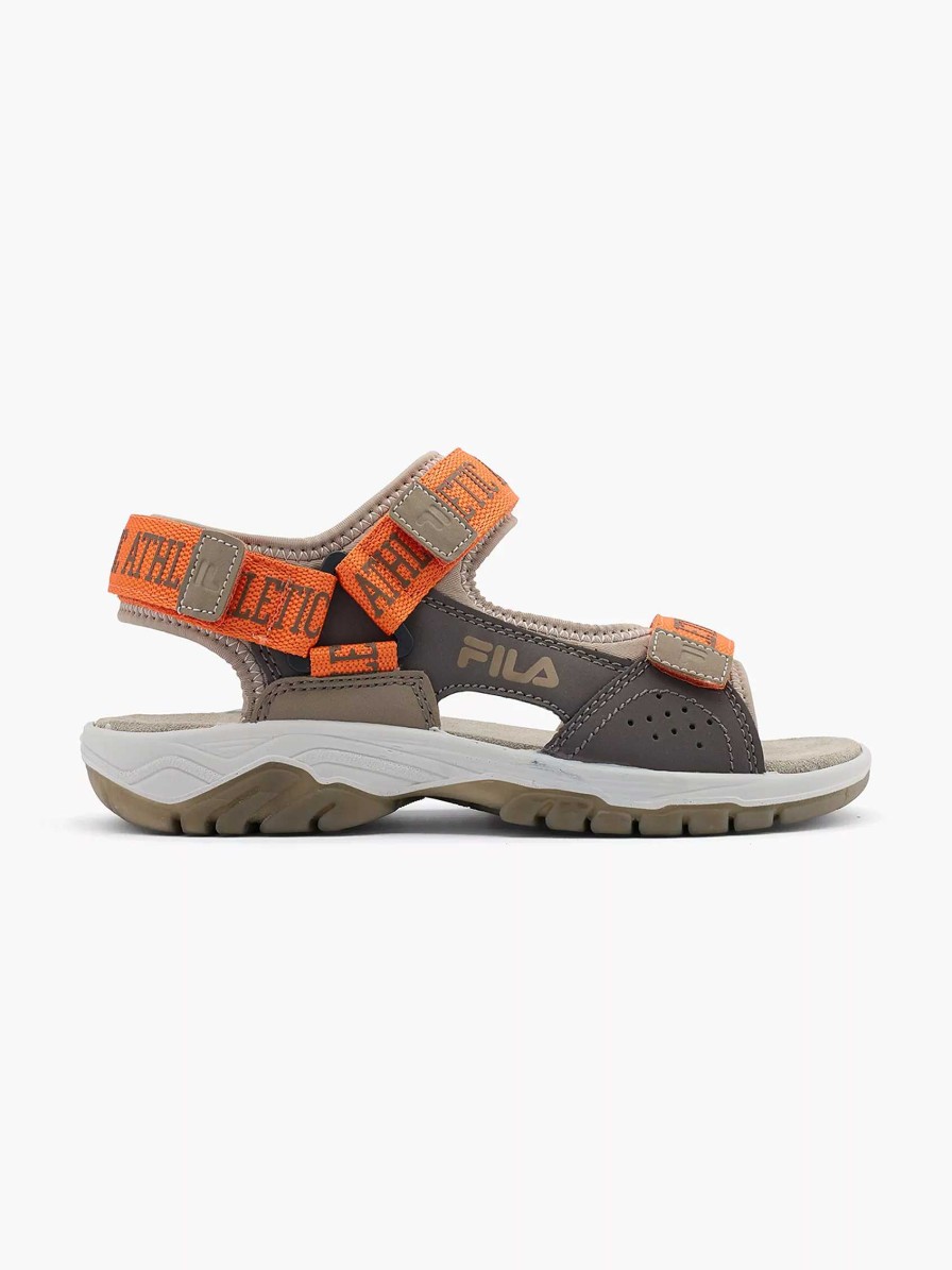 Boys' Shoes | FILA Brown Sandal