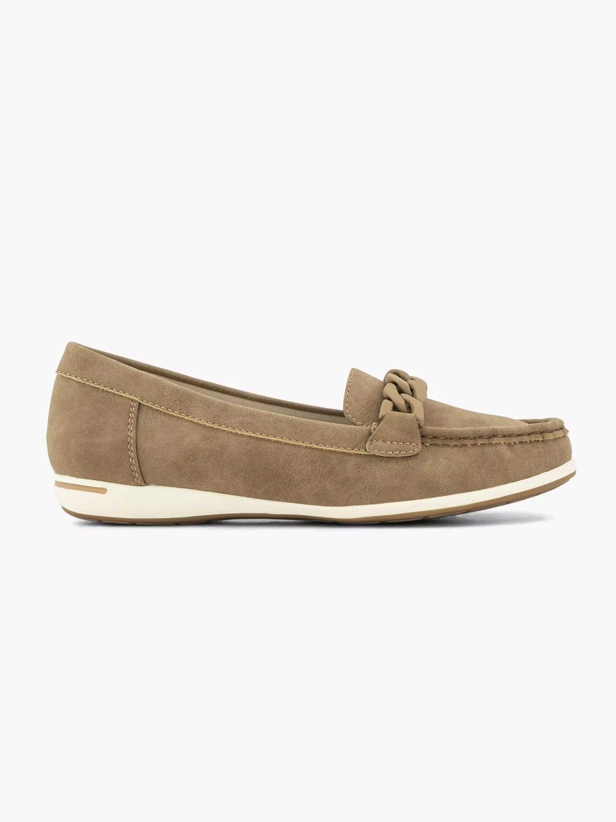 Comfort Shoes | Easy Street Beige Comfort Slip-On