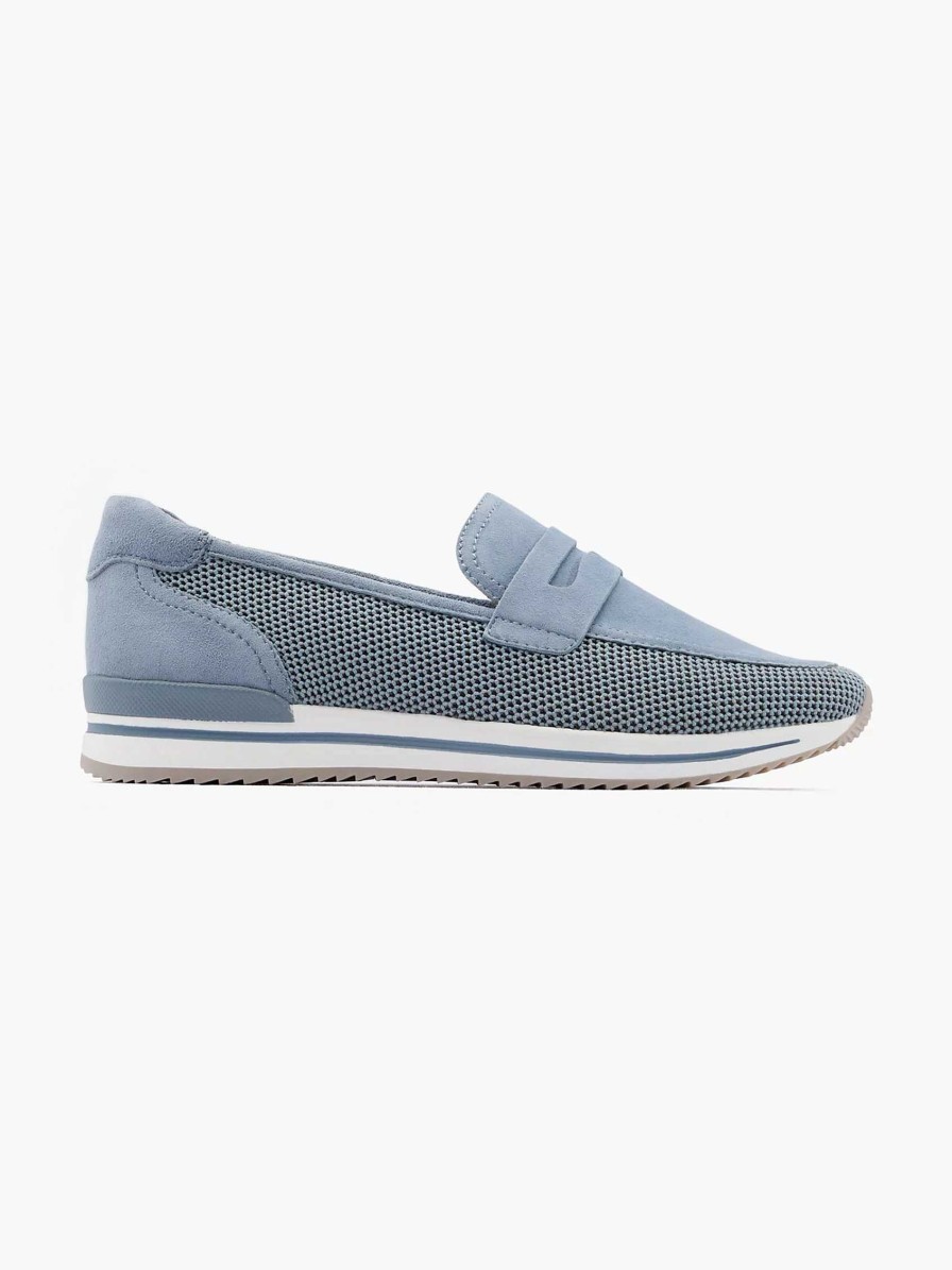 Loafers | Medicus Blue Slip-On