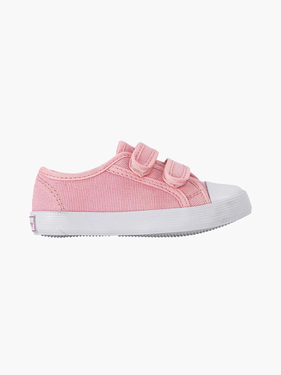 Boys' Shoes | Vty Pink Gym Shoe Velcro