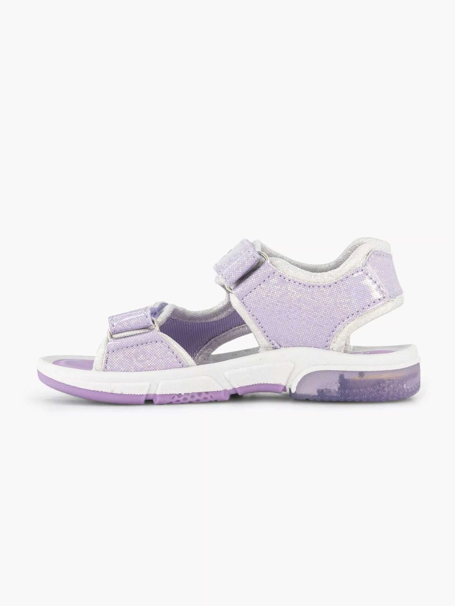 Boys' Shoes | Disney Frozen Lilac Sandal Frowning