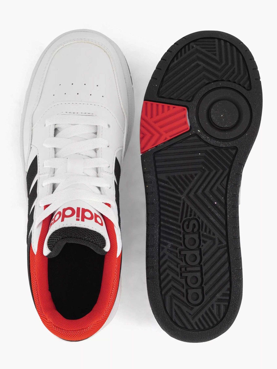 Boys' Shoes | adidas White Hoops 3.0 K