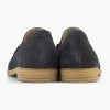 Comfort Shoes | Medicus Navy Blue Leather Slip-On