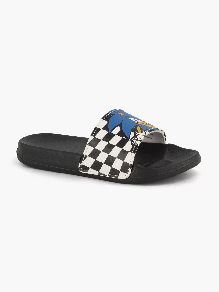 Boys' Shoes | Sonic Black Slipper