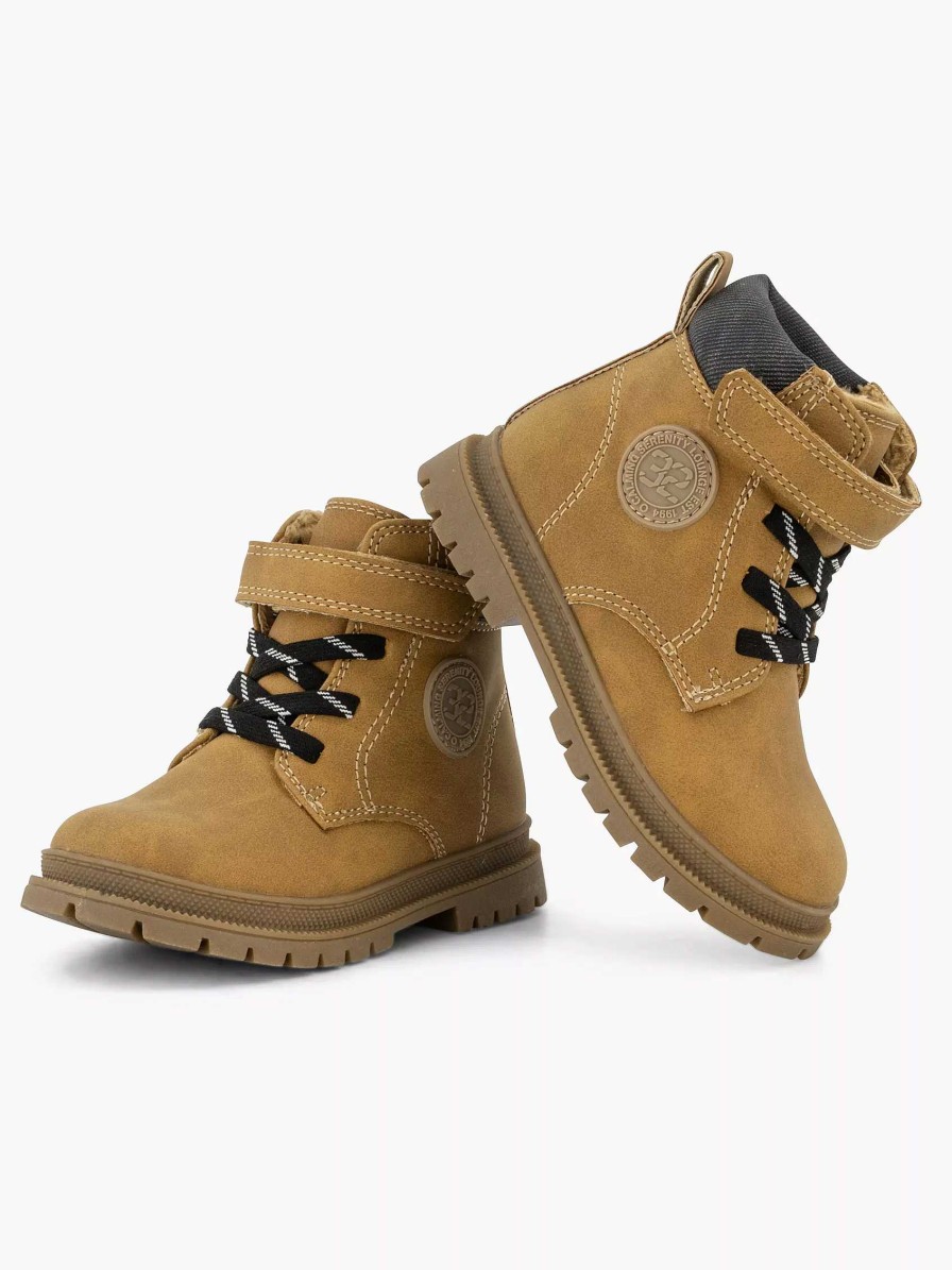 Boys' Shoes | Vty Camel Lace Boot