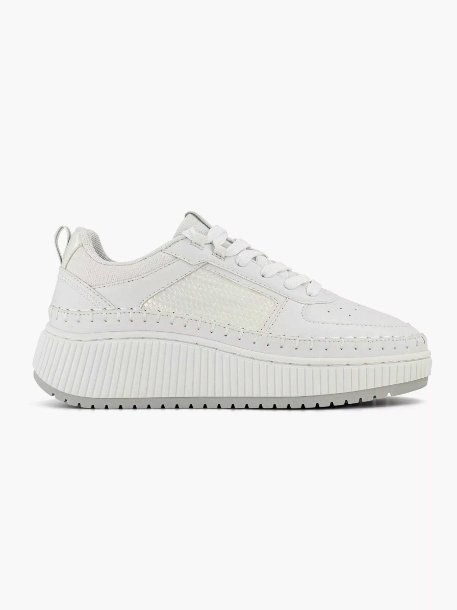 Sneakers | Oxmox White Platform Sneaker