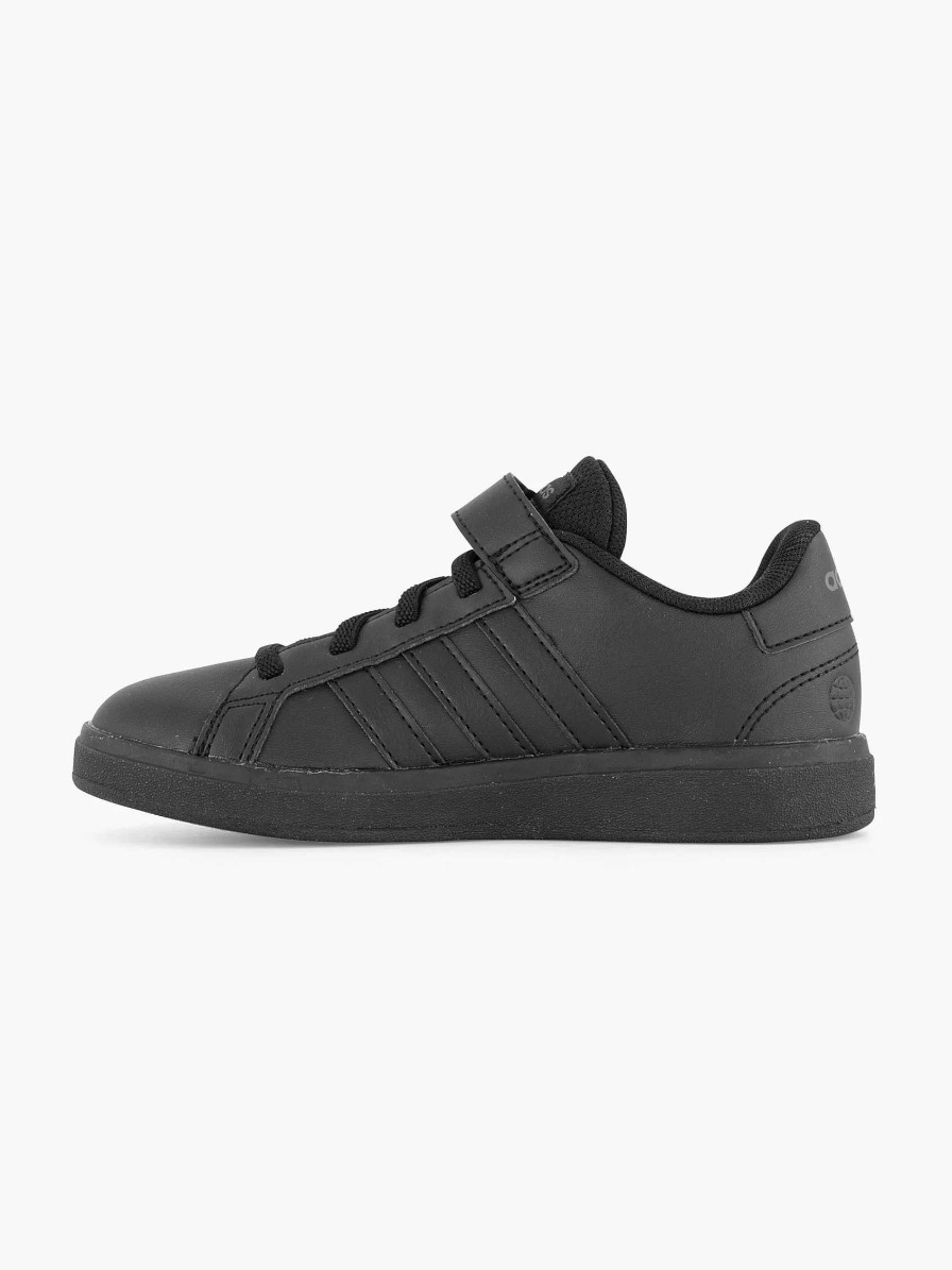 Boys' Shoes | adidas Black Grand Court 2.0 El K