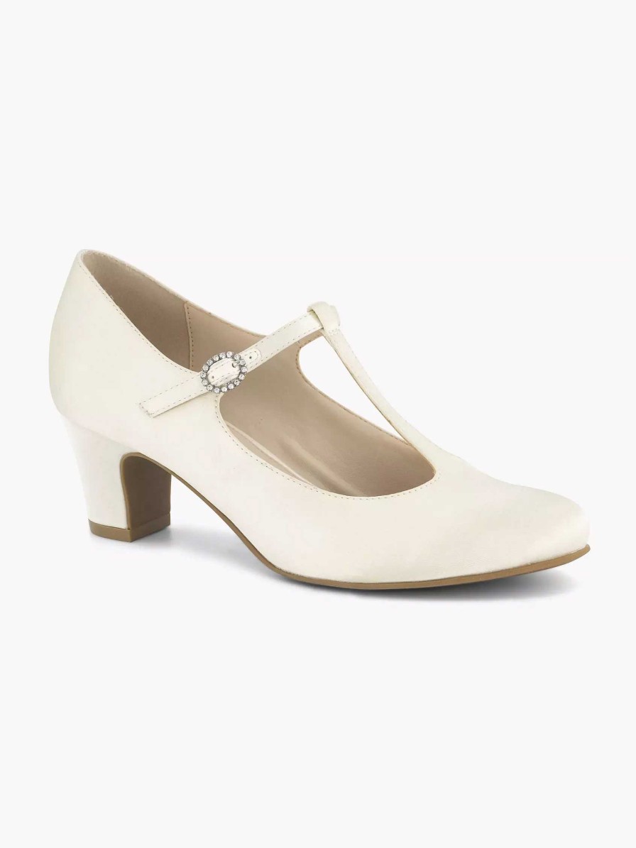 High Heels | Graceland White Pump