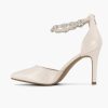 Pumps | Graceland Nude Pump Gemstones