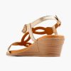 Comfort Shoes | Easy Street Golden Comfort Sandalette