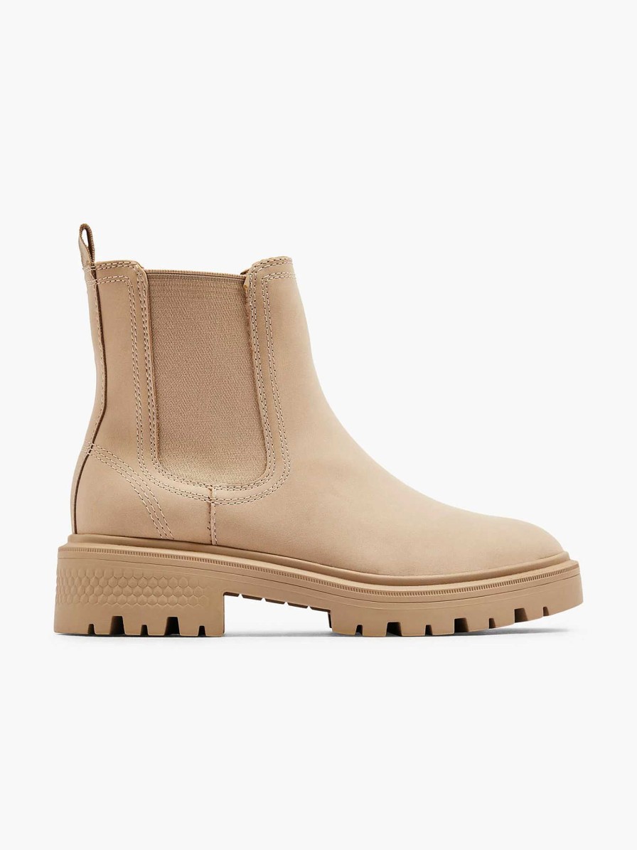 Ankle Boots & Boots | Graceland Beige Chelsea Boot