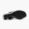 Sandals | Graceland Black Slipper Wedge Heel