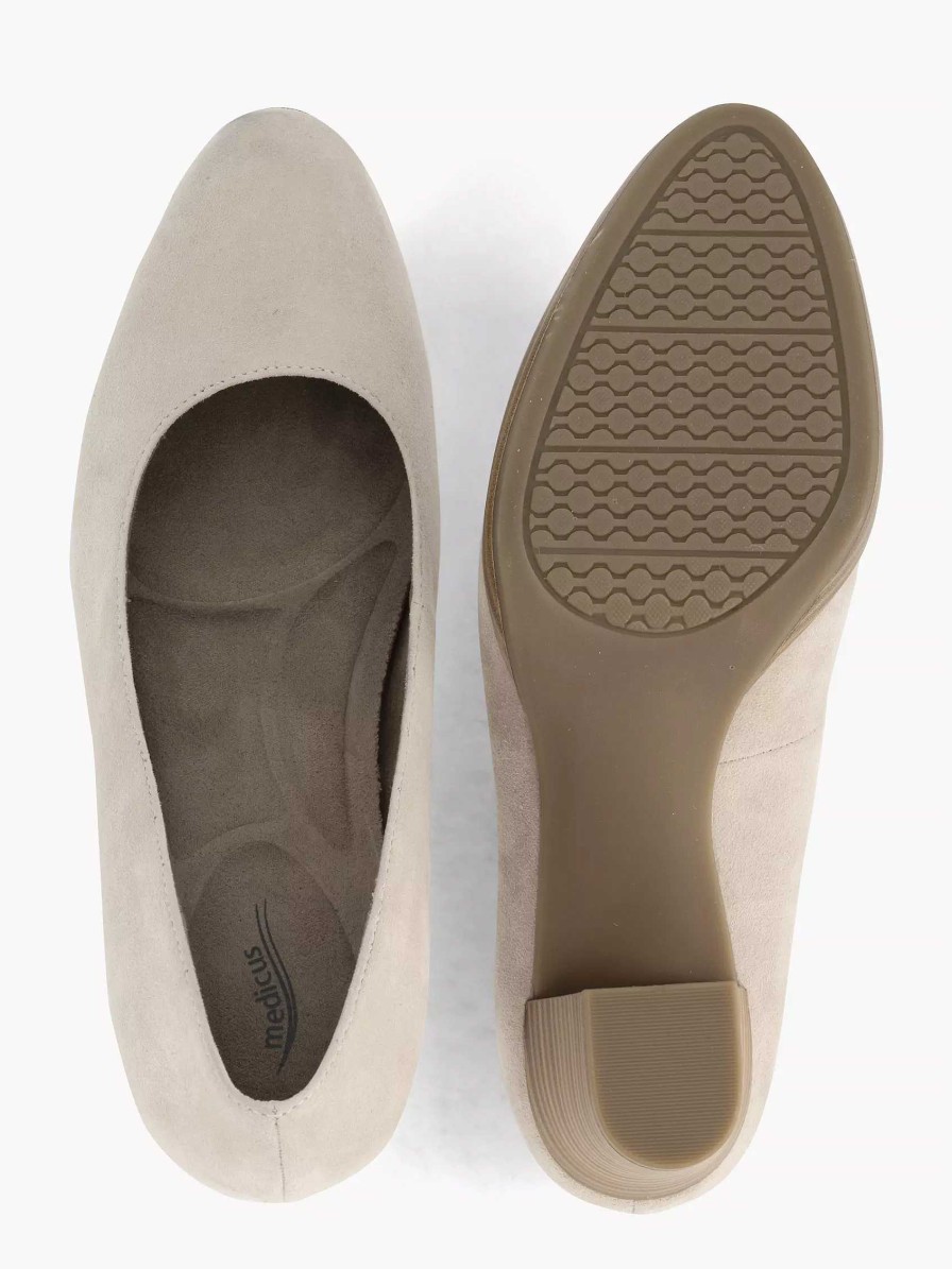 Comfort Shoes | Medicus Taupe Beige Comfort Pump