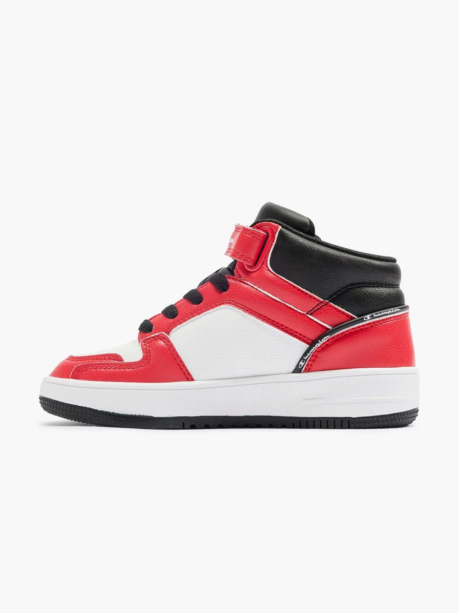 Boys' Shoes | Champion Red Midcut Shoe Rebound 2.0 Midcut Shoe