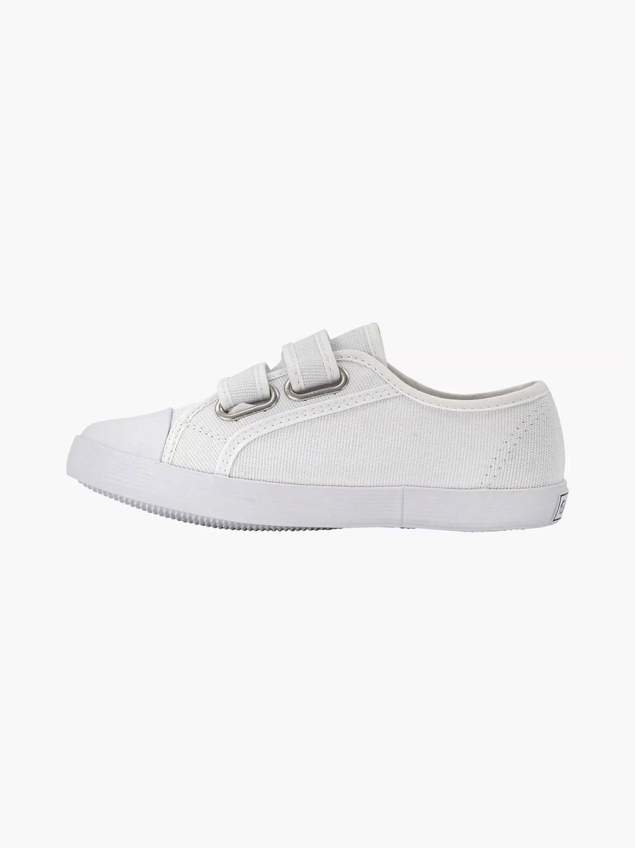 Baby Shoes | Vty White Gym Shoe Velcro