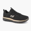 Sneakers | Skechers Black Graceful - Get Connected