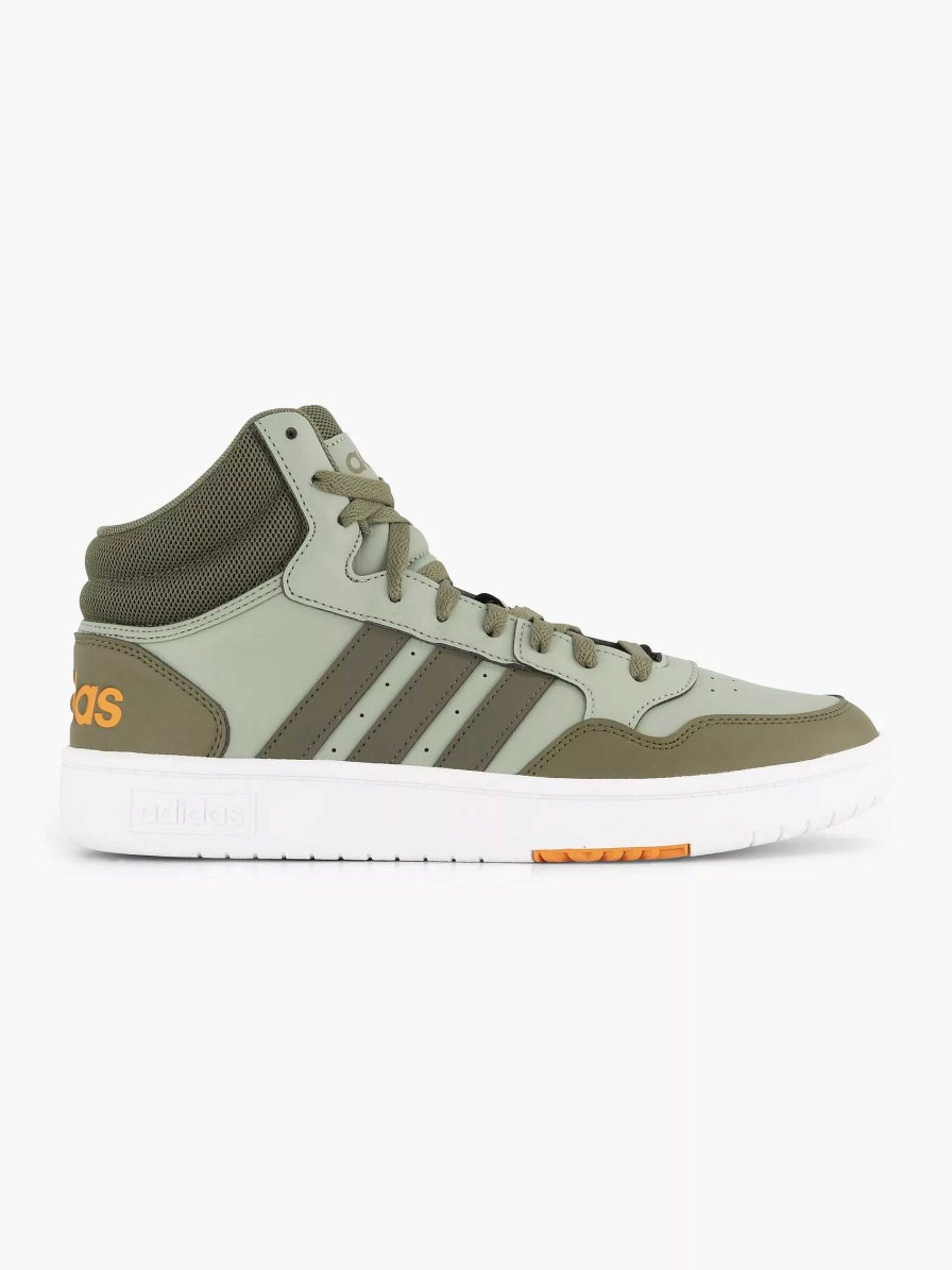 Sneakers | adidas Green Hoops 3.0 Mid