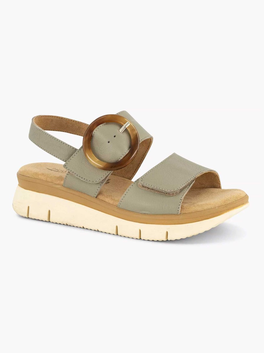 Comfort Shoes | Medicus Green Comfort Sandal