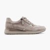 Comfort Shoes | Medicus Taupe Leather Comfort Sneaker