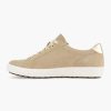 Comfort Shoes | Medicus Beige Leather Comfort Sneaker