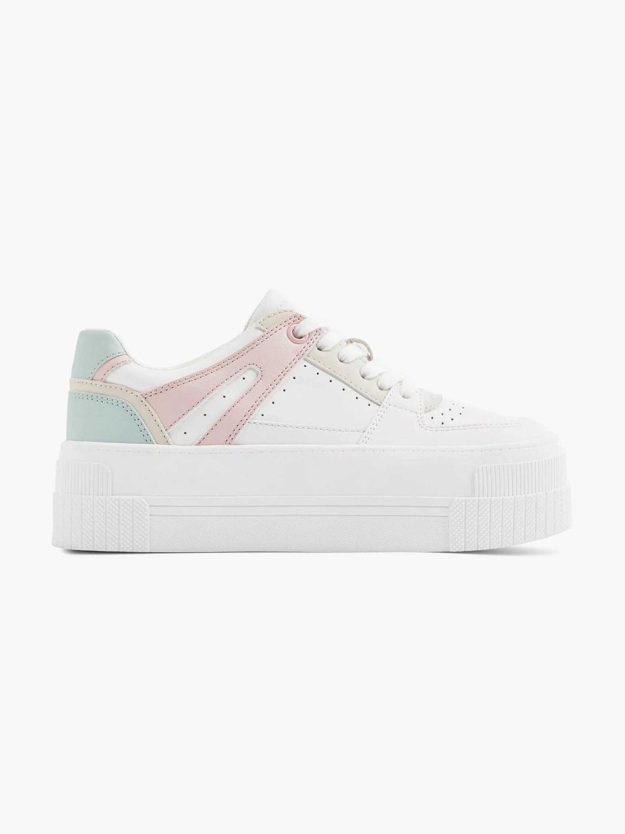 Sneakers | Graceland White Sneaker Platform