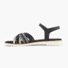 Sandals | Graceland Black Sandal Braided