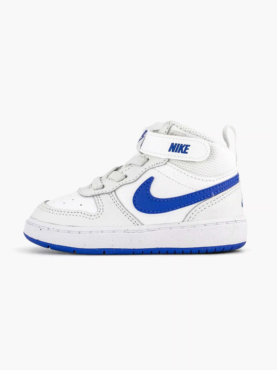 Boys' Shoes | Nike White Court Borough Mid