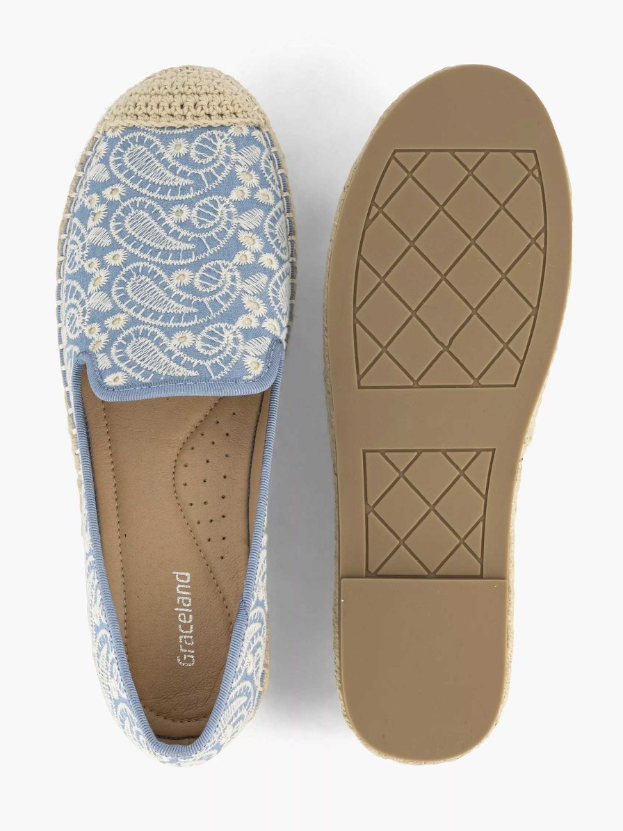 Loafers | Graceland Blue Espadrille