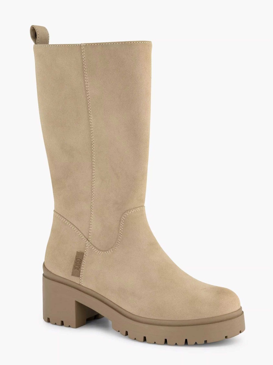 Boys' Shoes | Oxmox Beige Long Boot