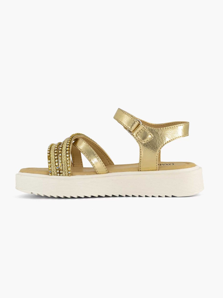 Boys' Shoes | Oxmox Gold Platform Sandal