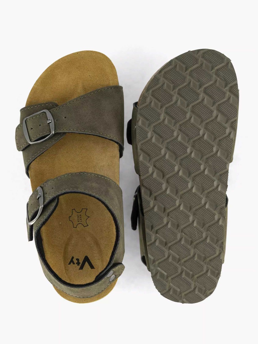 Boys' Shoes | Vty Khaki Sandal