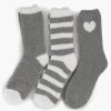 Socks | vanHaren Gray House Sock 36-41 3 Pack