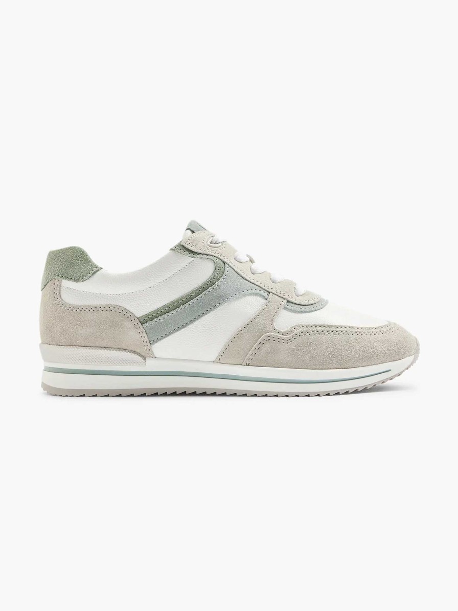 Comfort Shoes | Medicus White Leather Comfort Sneaker