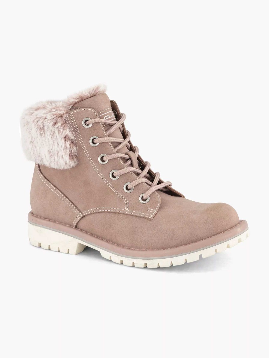 Boys' Shoes | Graceland Pink Lace Boot